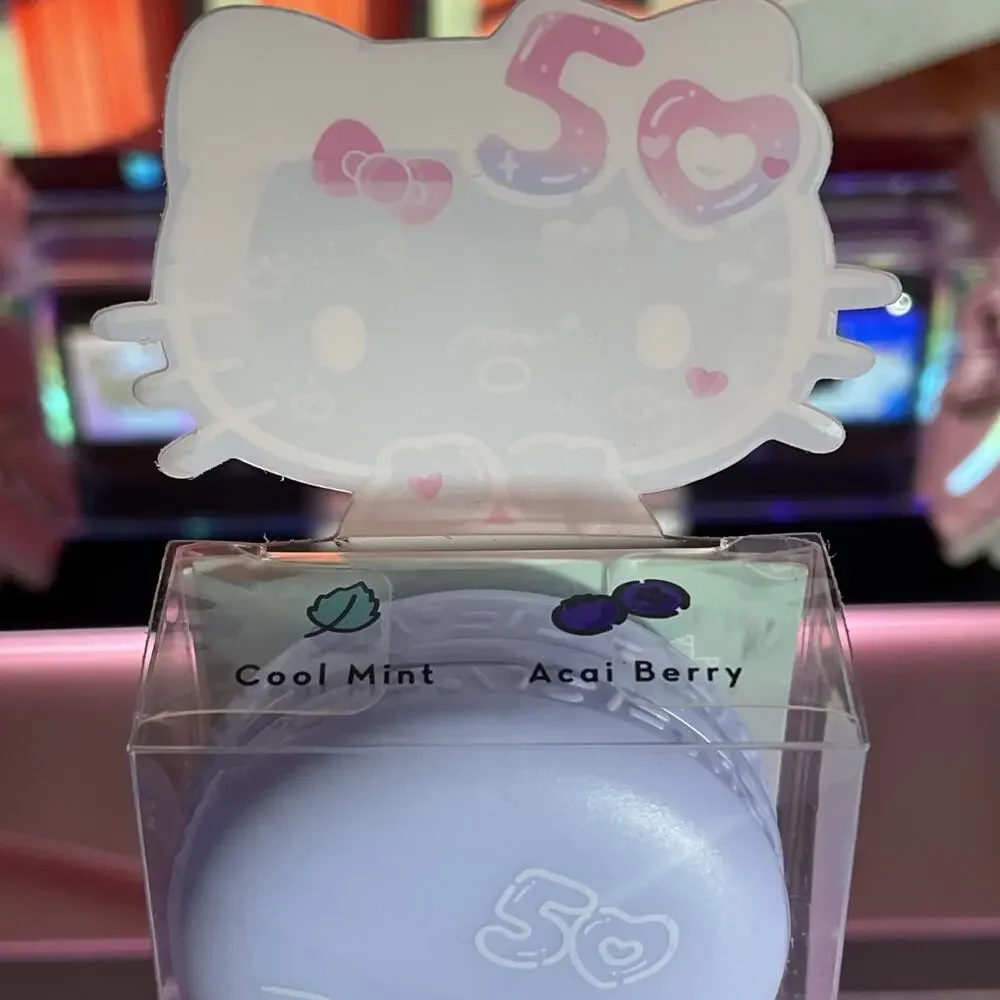 The Creme Shop Hello Kitty Lip Balm 50th 2 Moisturizing Macaron Duo Set Sanrio